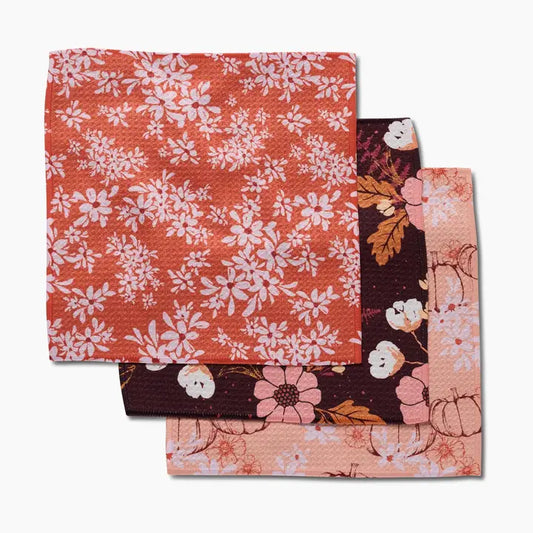 Geometry Autumnal Reverie Dishcloth Set