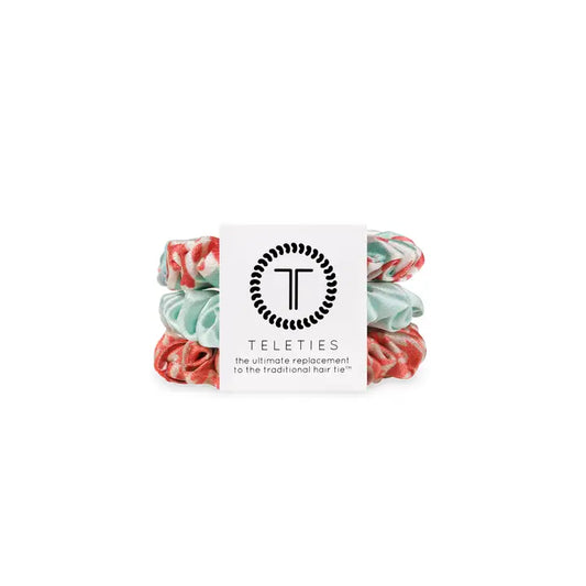 Teleties Hair Scrunchie | Small | Calming Coral