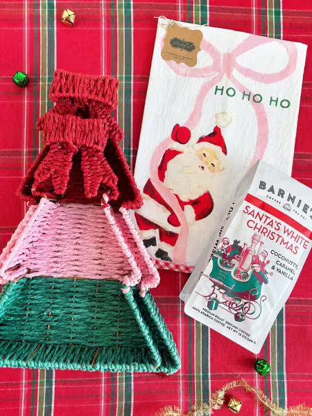MUD PIE SANTA HO HO HO CHRISTMAS TOWEL