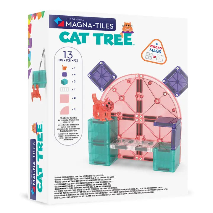 Magna-Tiles Cat Tree 13-Piece Set