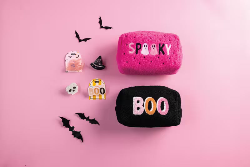 MUD PIE SPOOKY SHERPA POUCH