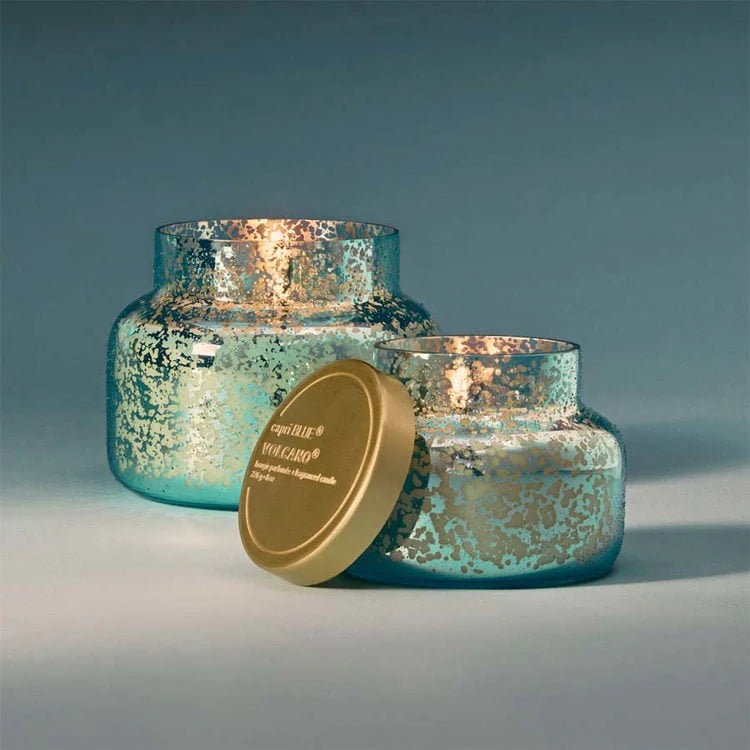 Capri Blue Icy Blue Mercury Volcano Candle Jar-8 oz