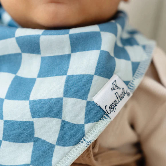 COPPER PEARL RYDER BANDANA BIB SET