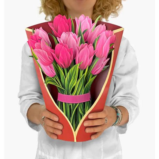 FreshCut Paper Pink Tulips