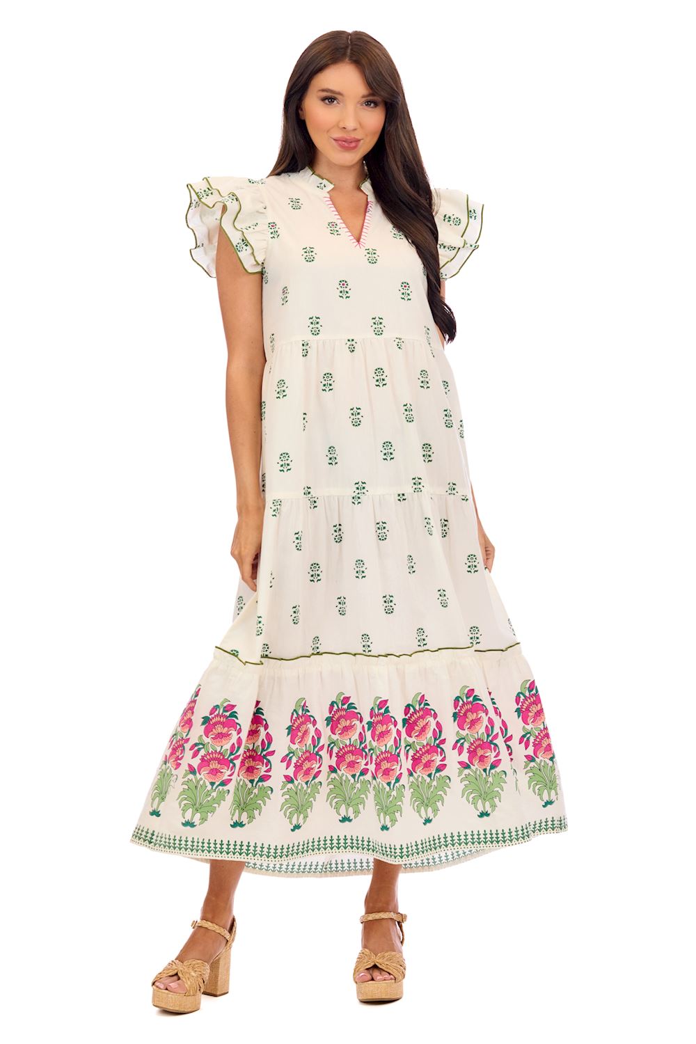 MUD PIE WELTON MAXI DRESS
