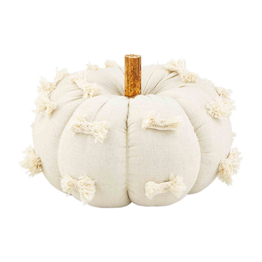 MUD PIE SMALL DOT PUMPKIN SITTER
