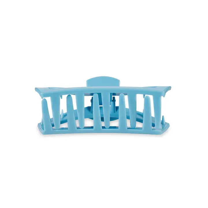 Teleties Open Hair Clip | Small | Summer Sky