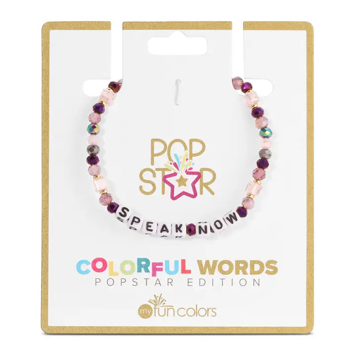 My Fun Colors Pop Star Inspired Bracelet - Speak Now