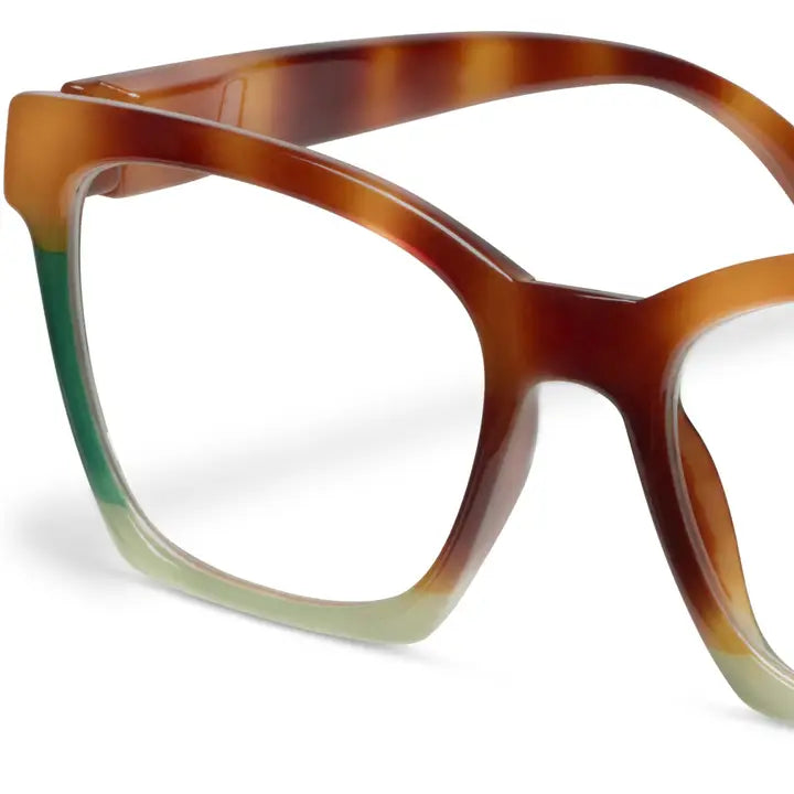 Peepers Birdie (Blue Light)-Blonde Tortoise Colorblock