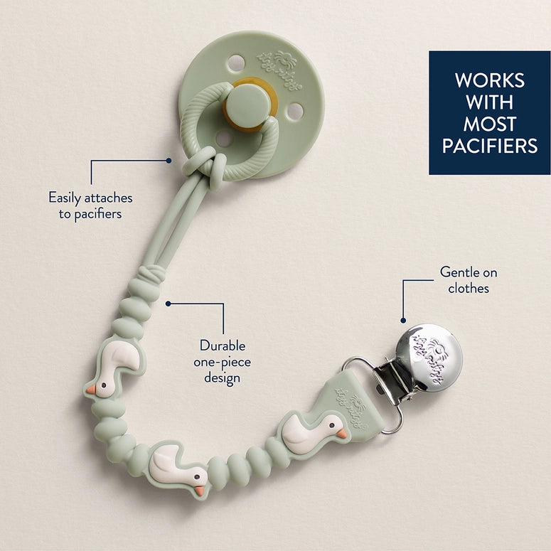 Itzy Ritzy Paci Strap Plus™-Goose