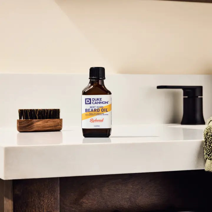 Duke Cannon Best Damn Beard Oil - 1oz