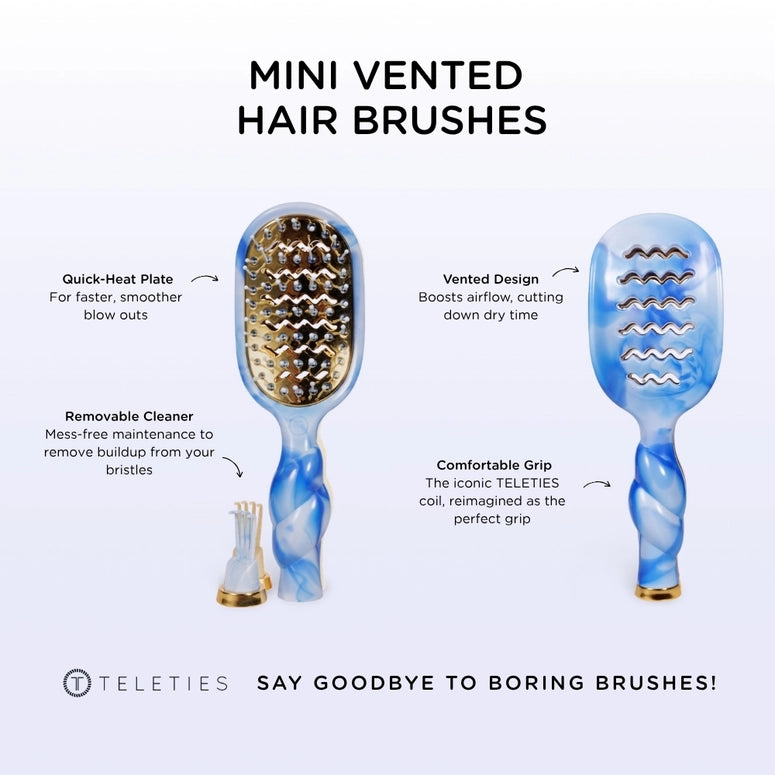 Teleties Mini Vented Brush | Tide & True