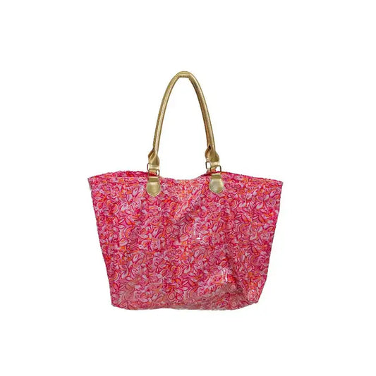 Jane Marie Flirty Floral Multi-Purpose Tote