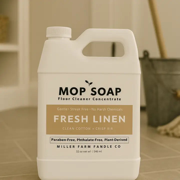 Miller Farm Candle Co Mop Soap Concentrated Floor Cleaner – 32 oz