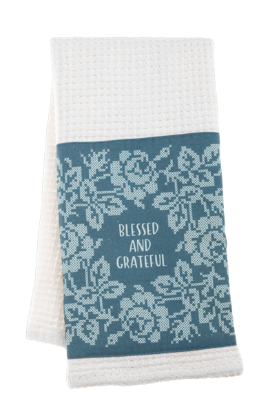 Cross Stitch Message Tea Towels