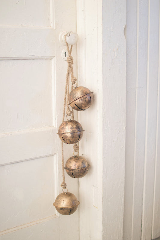 Kalalou String of Brass Finish Bells
