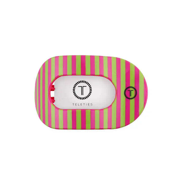 Teleties Summer Crush | Medium | Flat Round Hair Clip
