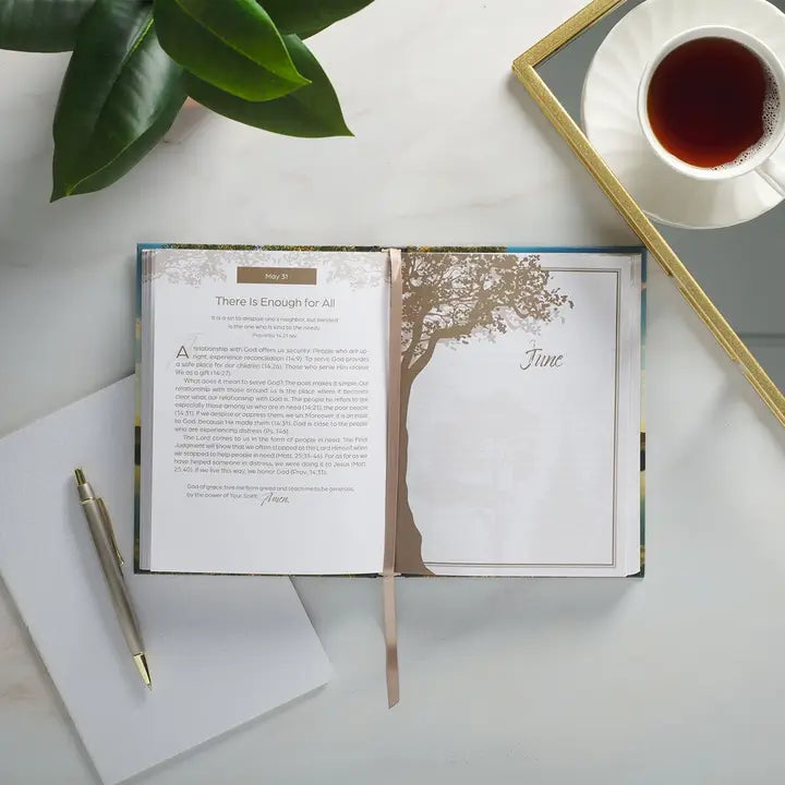 Devotional Rooted in Faith Hardcover