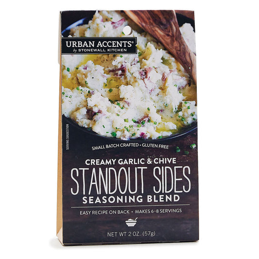 Stonewall Kitchen Creamy Garlic & Chive Standout Sides Seasoning Blend