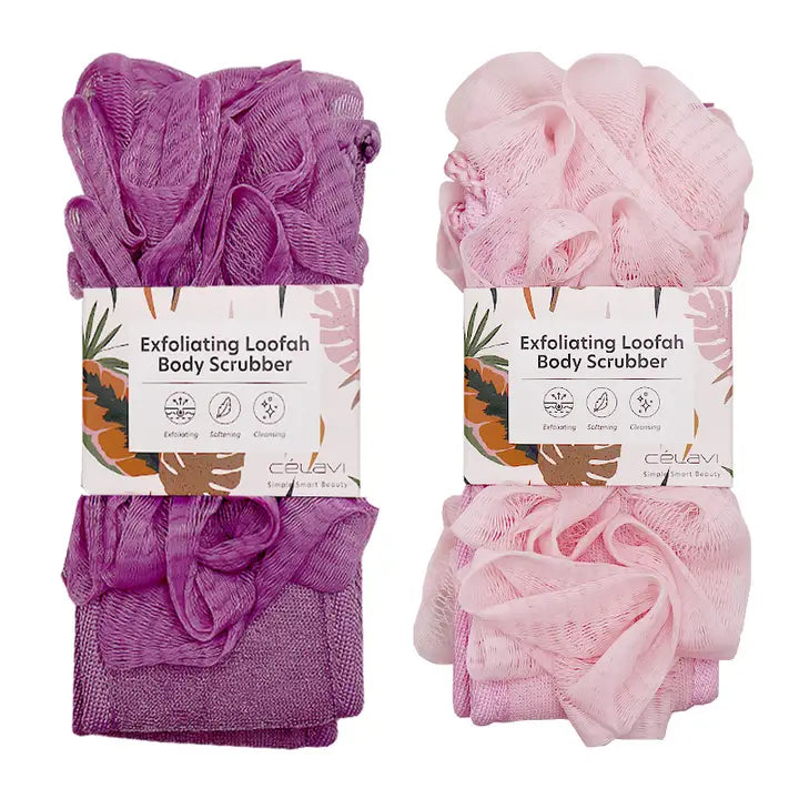 Celavi Exfoliating Loofah Body Scrubber