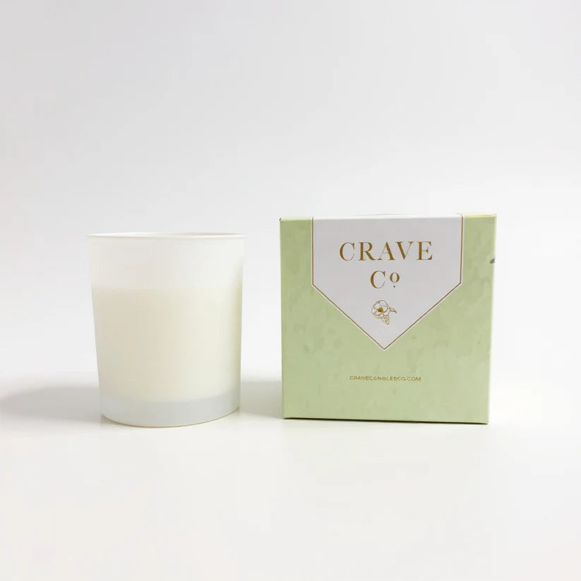 Crave Co. Lemon Verbena Boxed Candle
