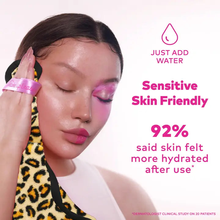 The Original MakeUp Eraser Leopard Print Pro Makeup Eraser
