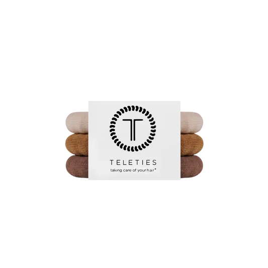 Teleties Espresso Yourself Small Nylon Hair Ties