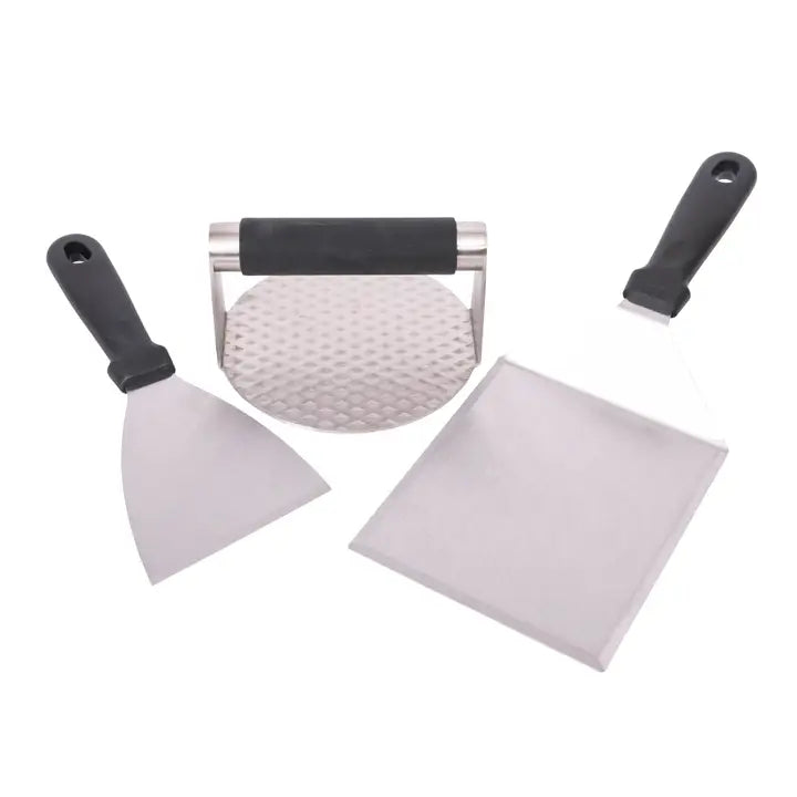 Mad Man Scorched Grillmaster Smash Burger Kit | Meat Press Gift Set