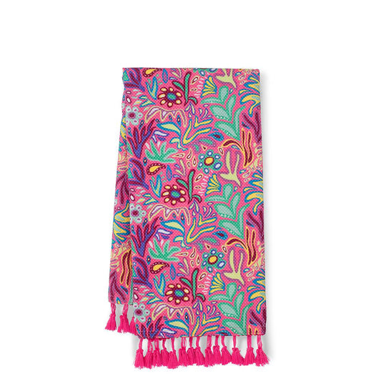 Swig Life Flora Rosa Tea Towel