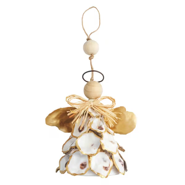 MUD PIE ANGEL OYSTER ORNAMENT