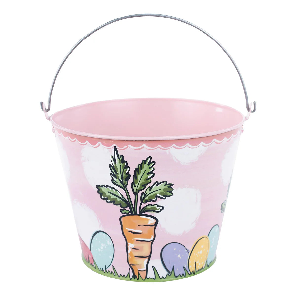 Glory Haus Pink Rabbit Easter Egg Pail