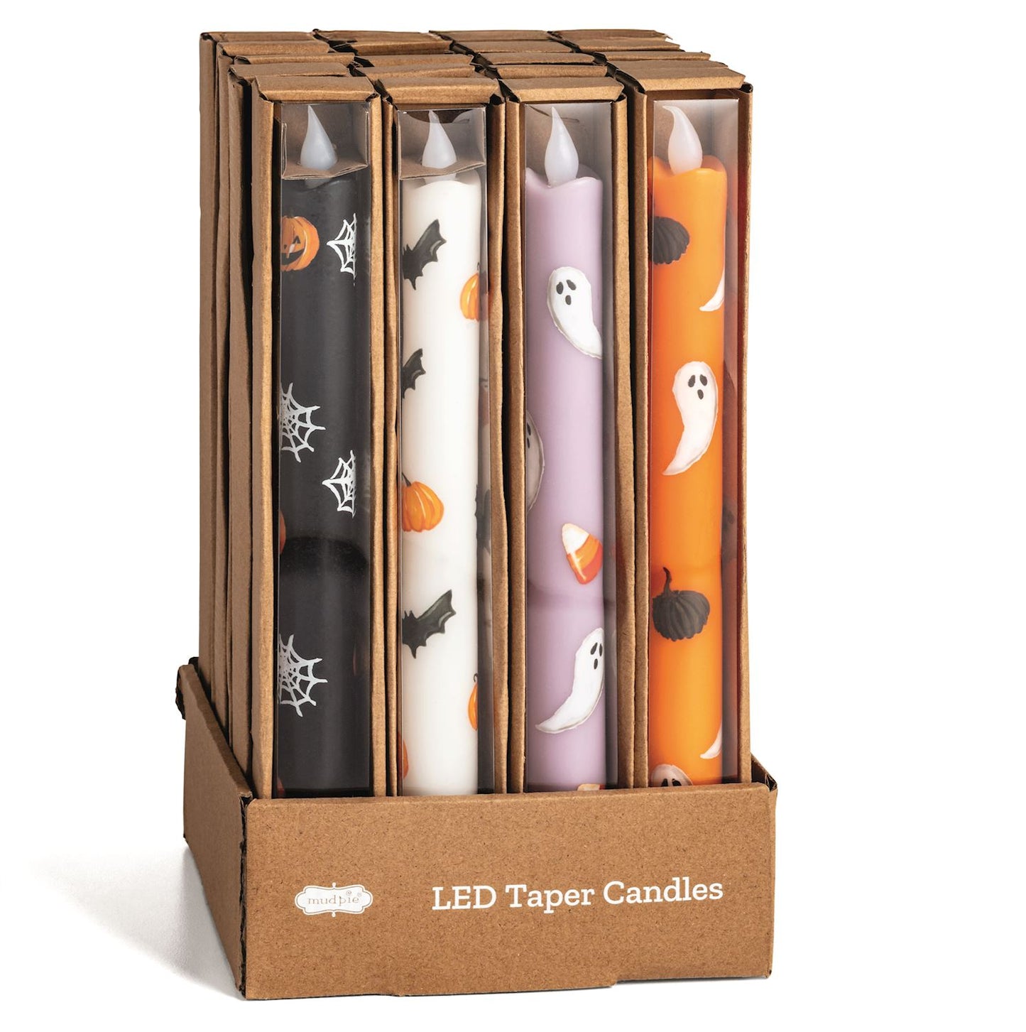 MUD PIE HALLOWEEN LED TAPERS