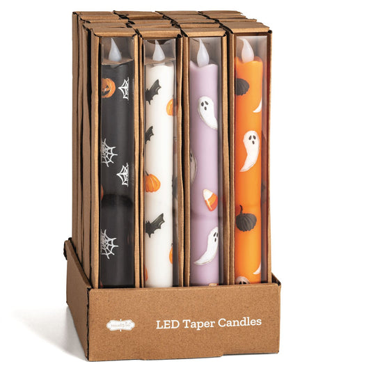 MUD PIE HALLOWEEN LED TAPERS