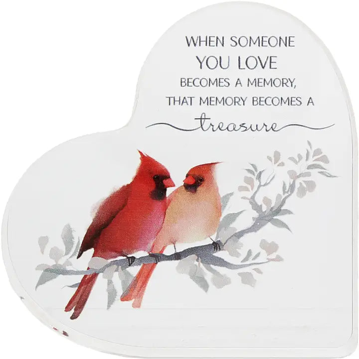 Pavilion Treasure - 3.5" Acrylic Heart Plaque