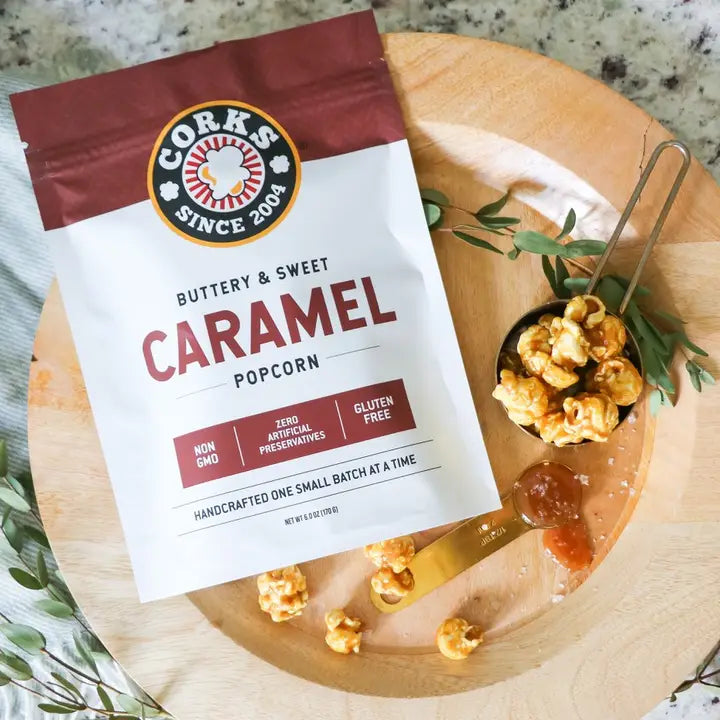 Corks Popcorn Buttery Caramel Popcorn - 6.0 oz