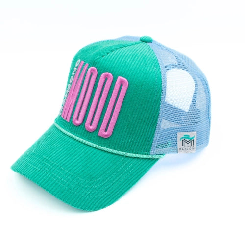 My Fair Mahjong Hat | Corduroy Trucker | Mahjong Mood
