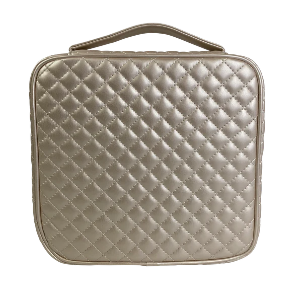 PurseN Mini Diva Makeup Case - Pearl Quilted