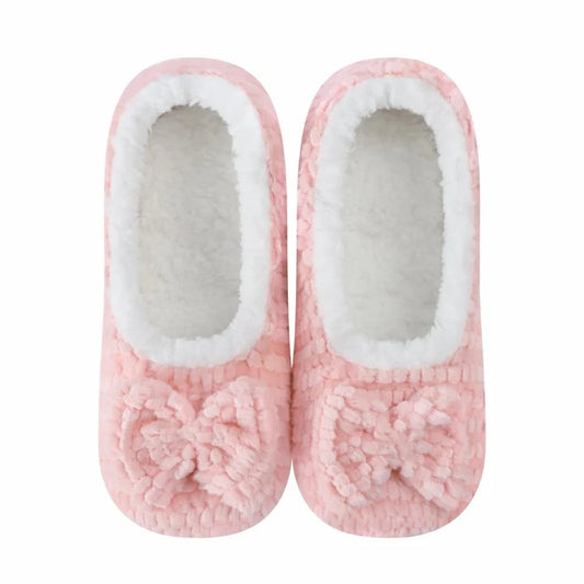 Pretty Plush Ballerina Snoozies Slippers-Pink