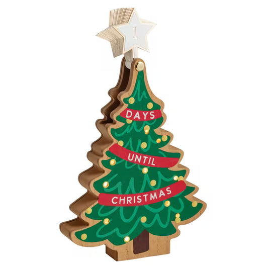 MUD PIE LIGHT-UP CHRISTMAS TREE COUNTDOWN