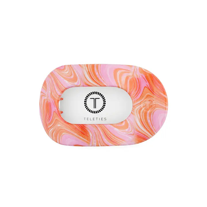 Teleties Just Keep Swimming | Medium | Flat Round Hair Clip