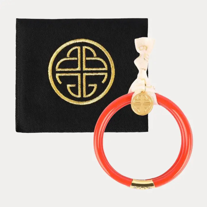 BuDhaGirl Three Kings All Weather Bangles® (Awb®) - Coral-Medium