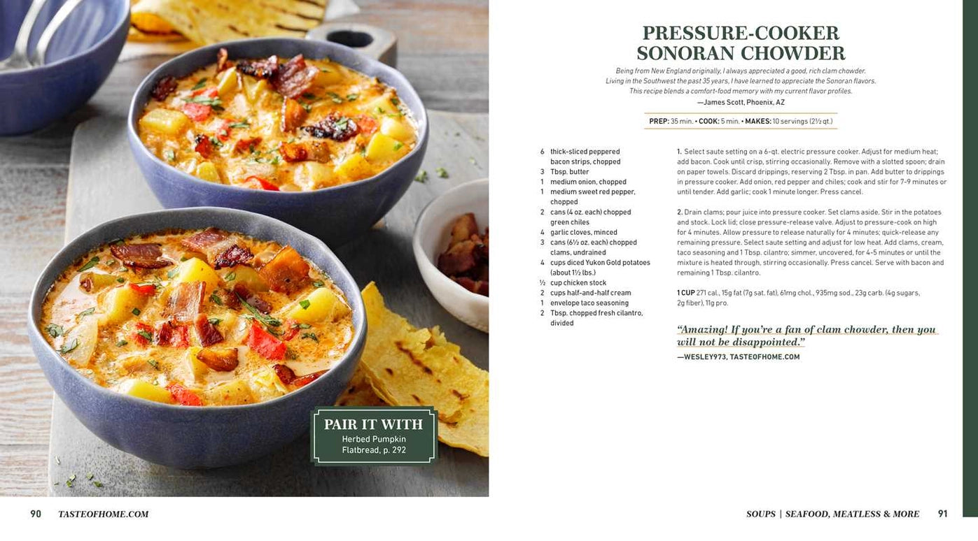 Taste of Home Soups & Breads