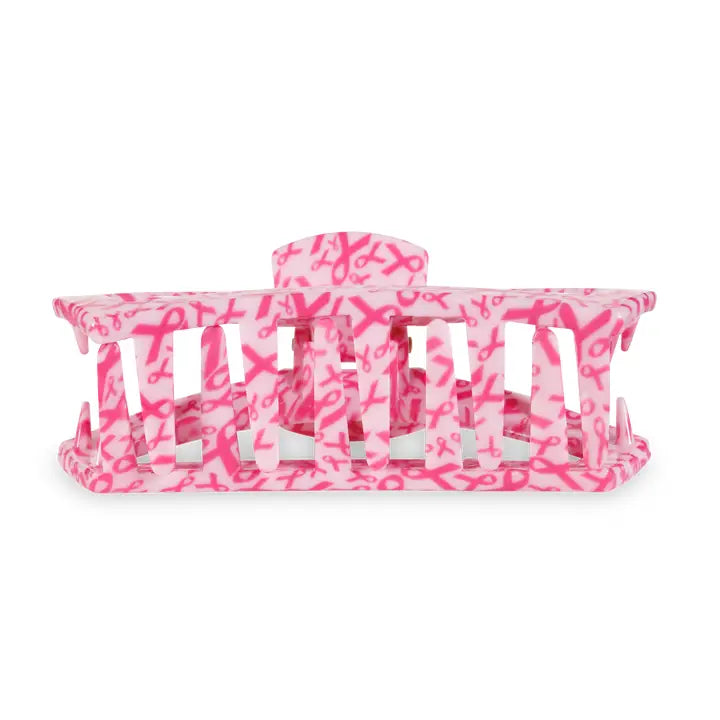 Teleties Open Hair Clip | Large | Wrapped in Ribbons