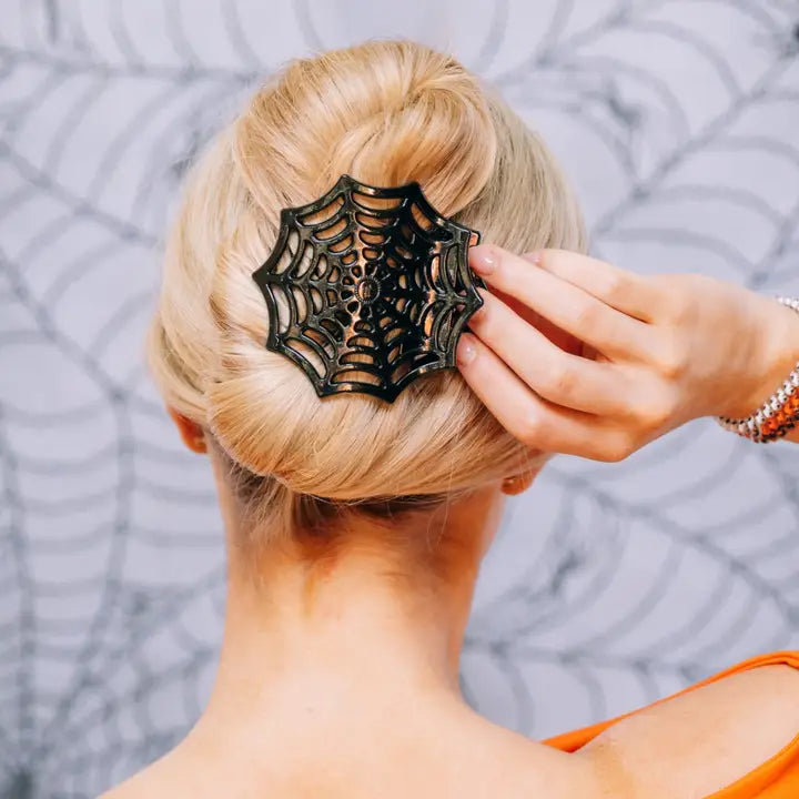 Teleties Spider Web | Flat Hair Clip
