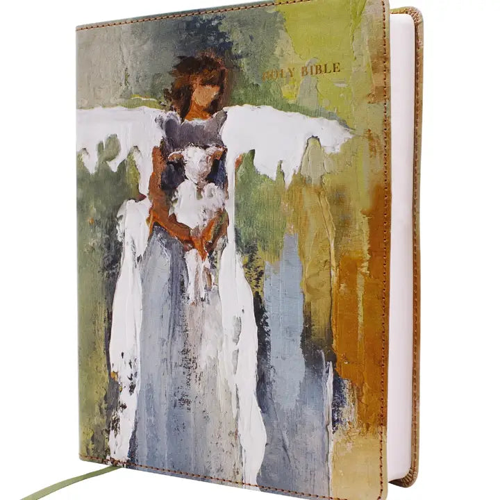 Nrsvue Bible Anne Neilson Angel Art Leathersoft Multi-Color