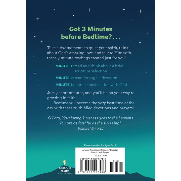 365 Bedtime Devotions For Pre-Teen Boys