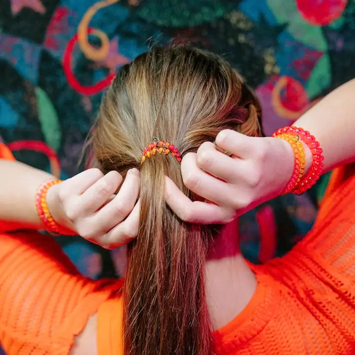 Teleties Spiral Hair Coils | Small | Day Rave