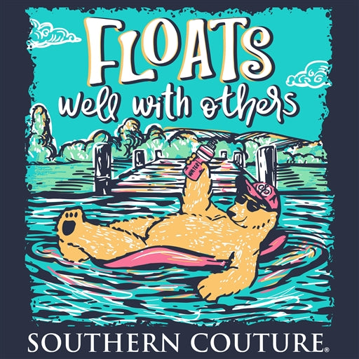 Southern Couture Classic Floats Well With Others-Navy