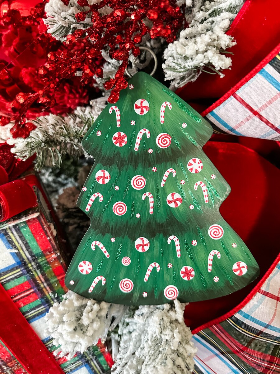 The Round Top Collection Mini Holiday Candy Tree Charm