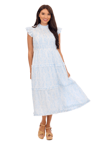 MUD PIE DORIAN MIDI DRESS